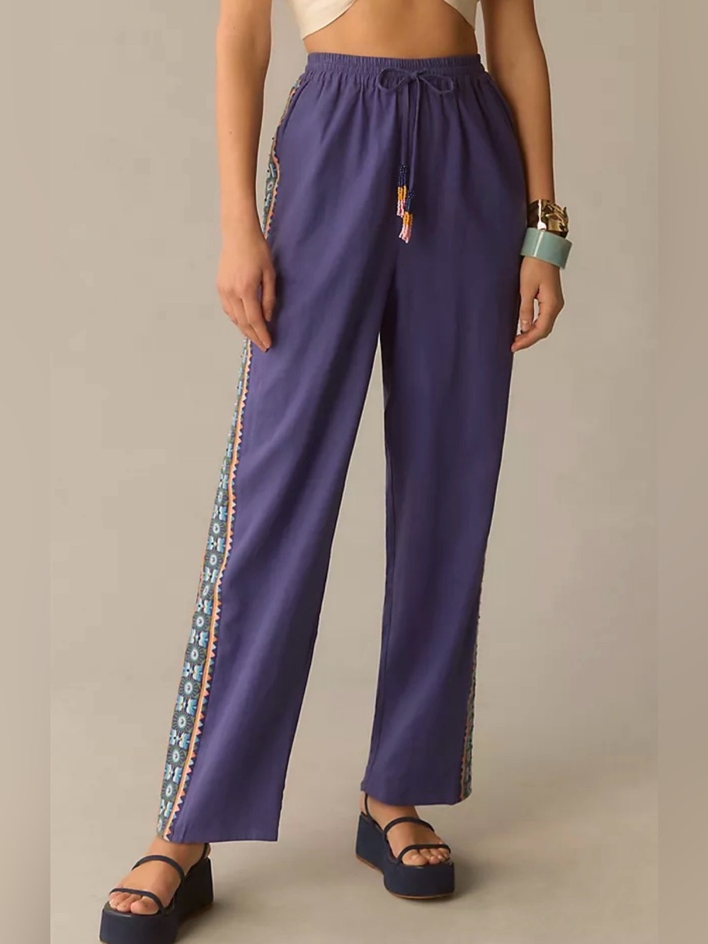 ⭐️ Farm Rio Embroidered Pants⭐️